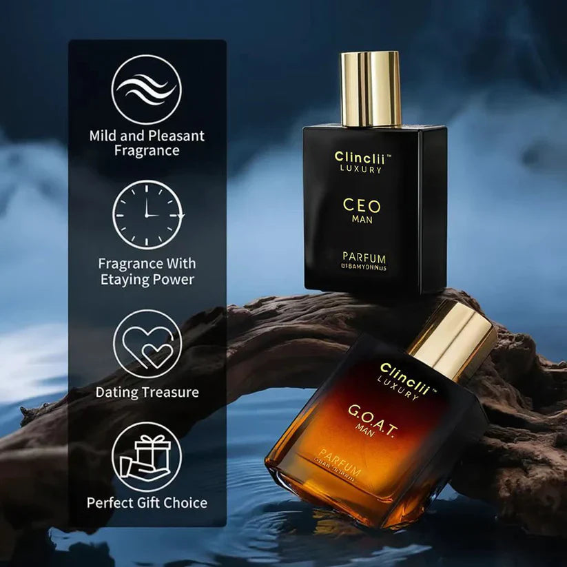 Final 3 Hours: 64%OFF🔥Gentlemen’s Fragrance Set with CEO MAN Perfume & G.O.A.T MAN Aroma