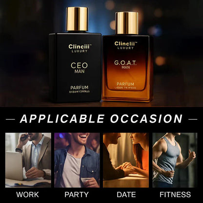 Final 3 Hours: 64%OFF🔥Gentlemen’s Fragrance Set with CEO MAN Perfume & G.O.A.T MAN Aroma